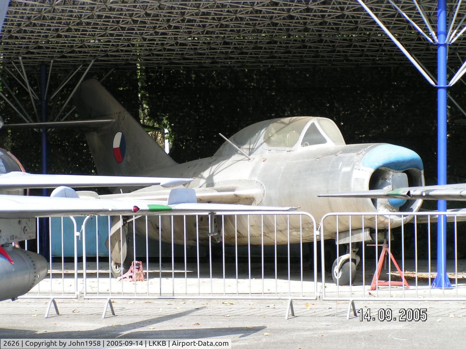 2626, Mikoyan-Gurevich MiG-15UTI C/N 722626, Mig 15UTI-P