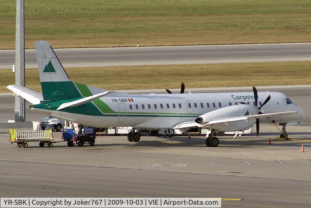 YR-SBK, 1996 Saab 2000 C/N 2000-033, Carpatair Saab 2000