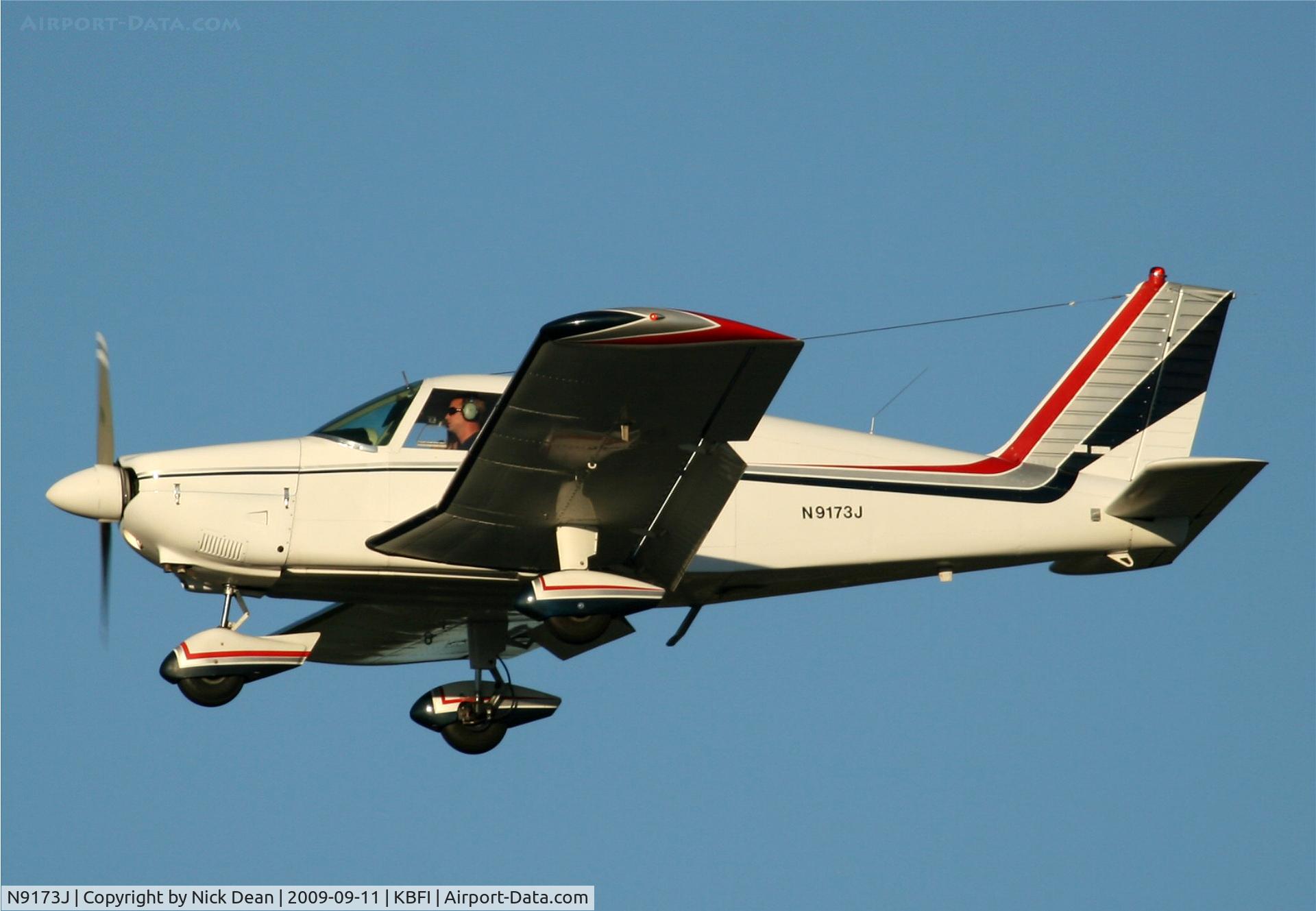 N9173J, 1966 Piper PA-28-180 C/N 28-3237, KBFI