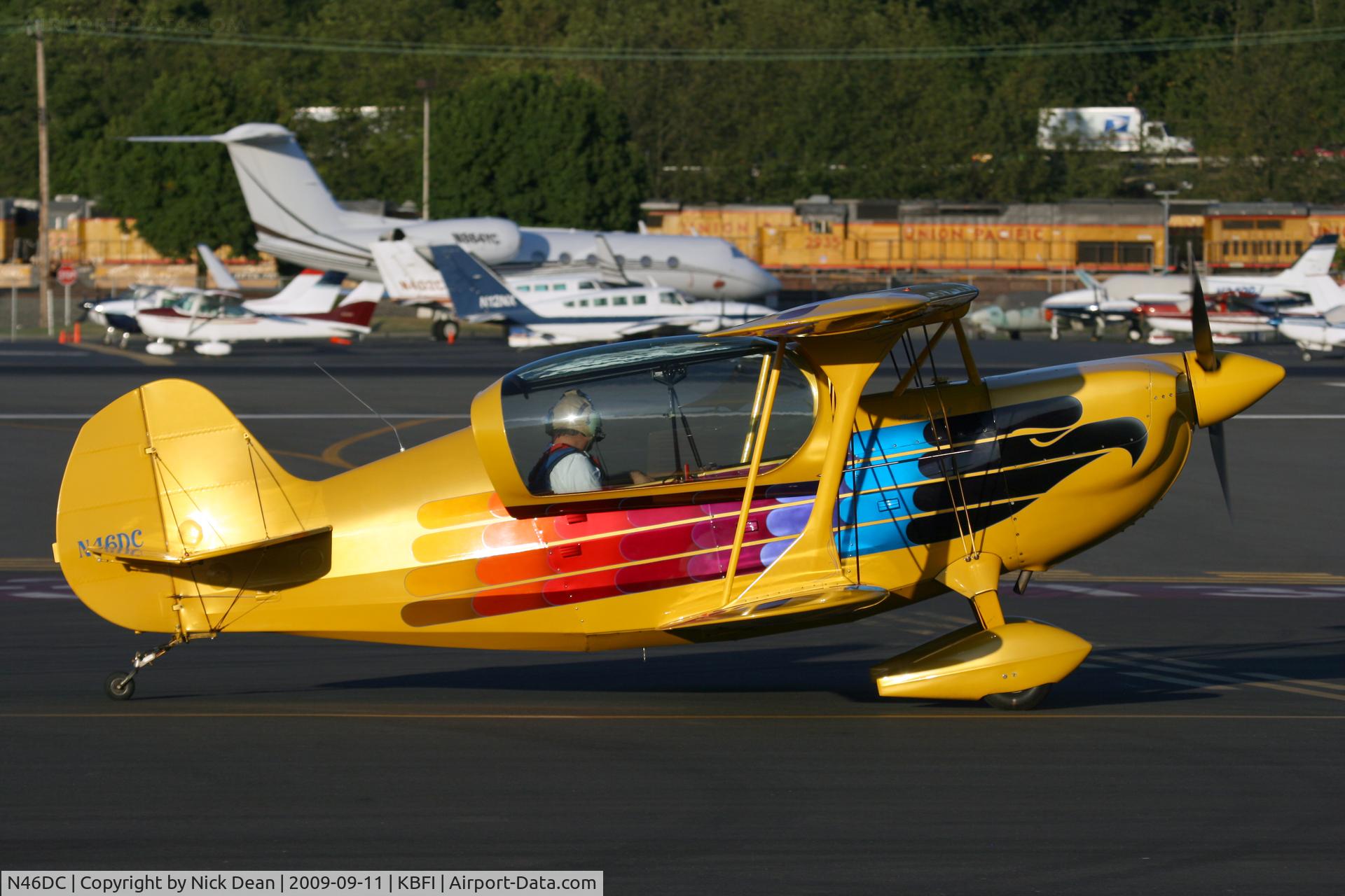 N46DC, 1981 Christen Eagle II C/N 0001 (N46DC), KBFI
