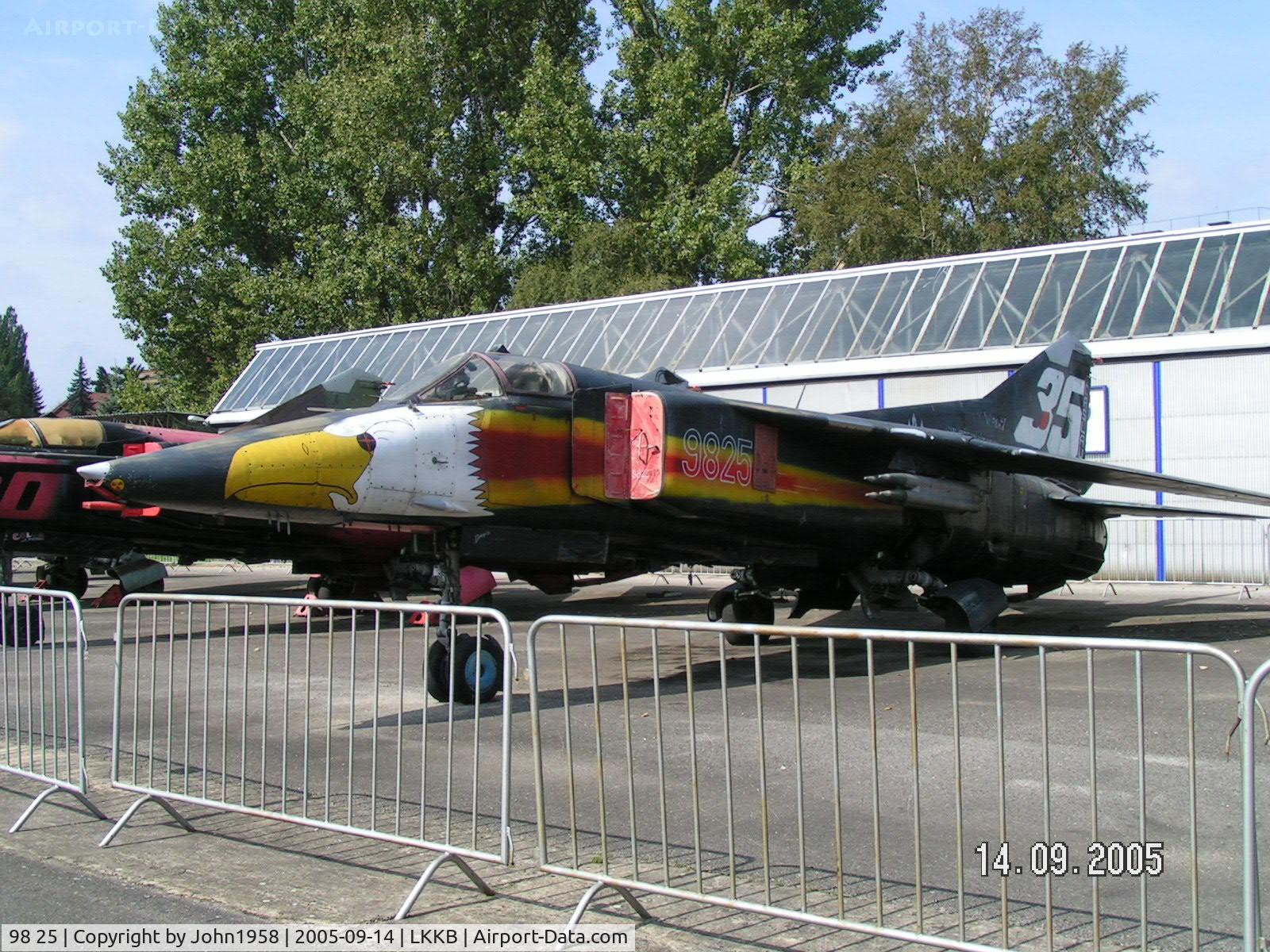 98 25, Mikoyan-Gurevich MiG-23BM C/N 0393209825, Yet another interesting scheme on a Mig 23......which one is your favorite?????????