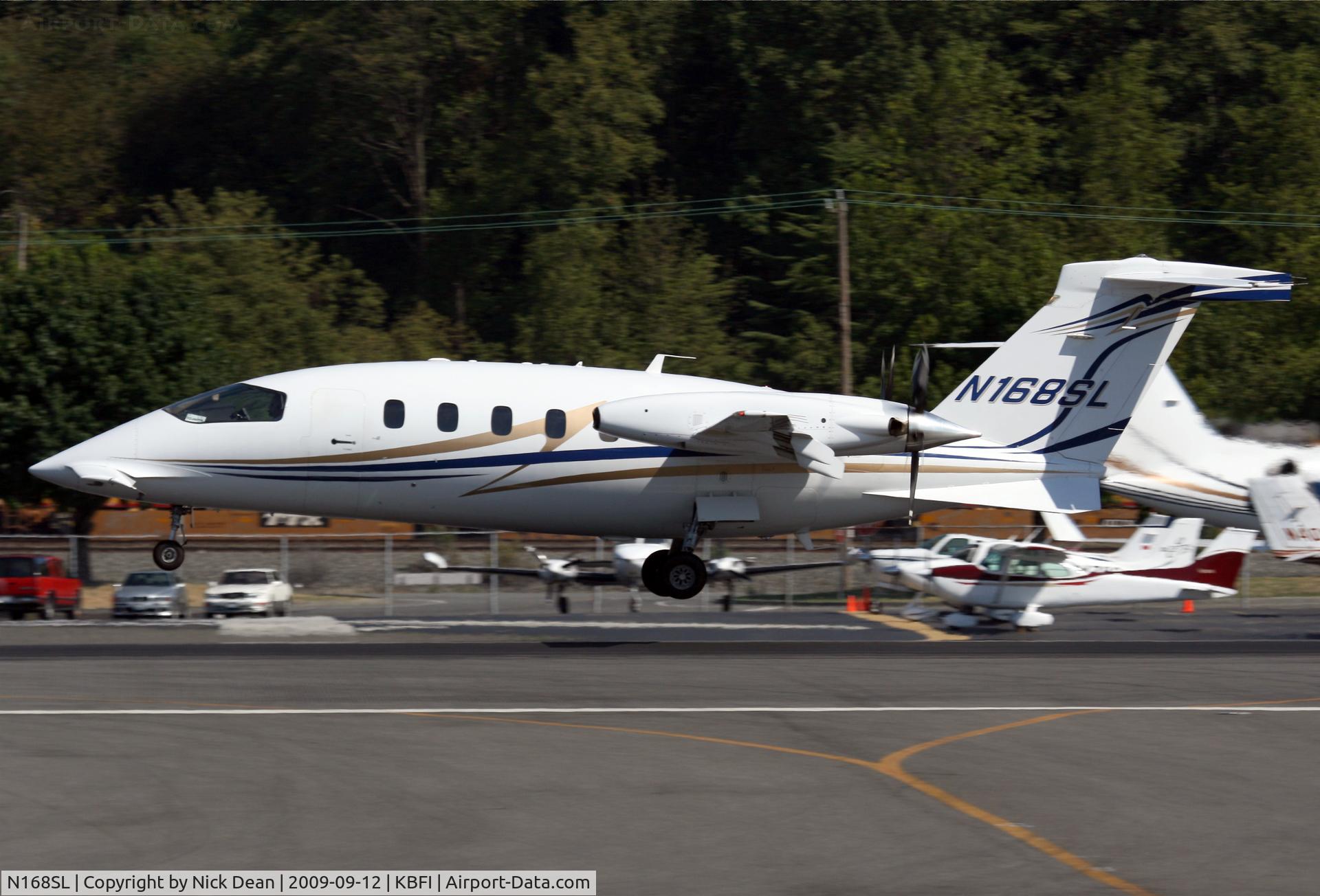 N168SL, 2007 Piaggio P-180 C/N 1139, KBFI
