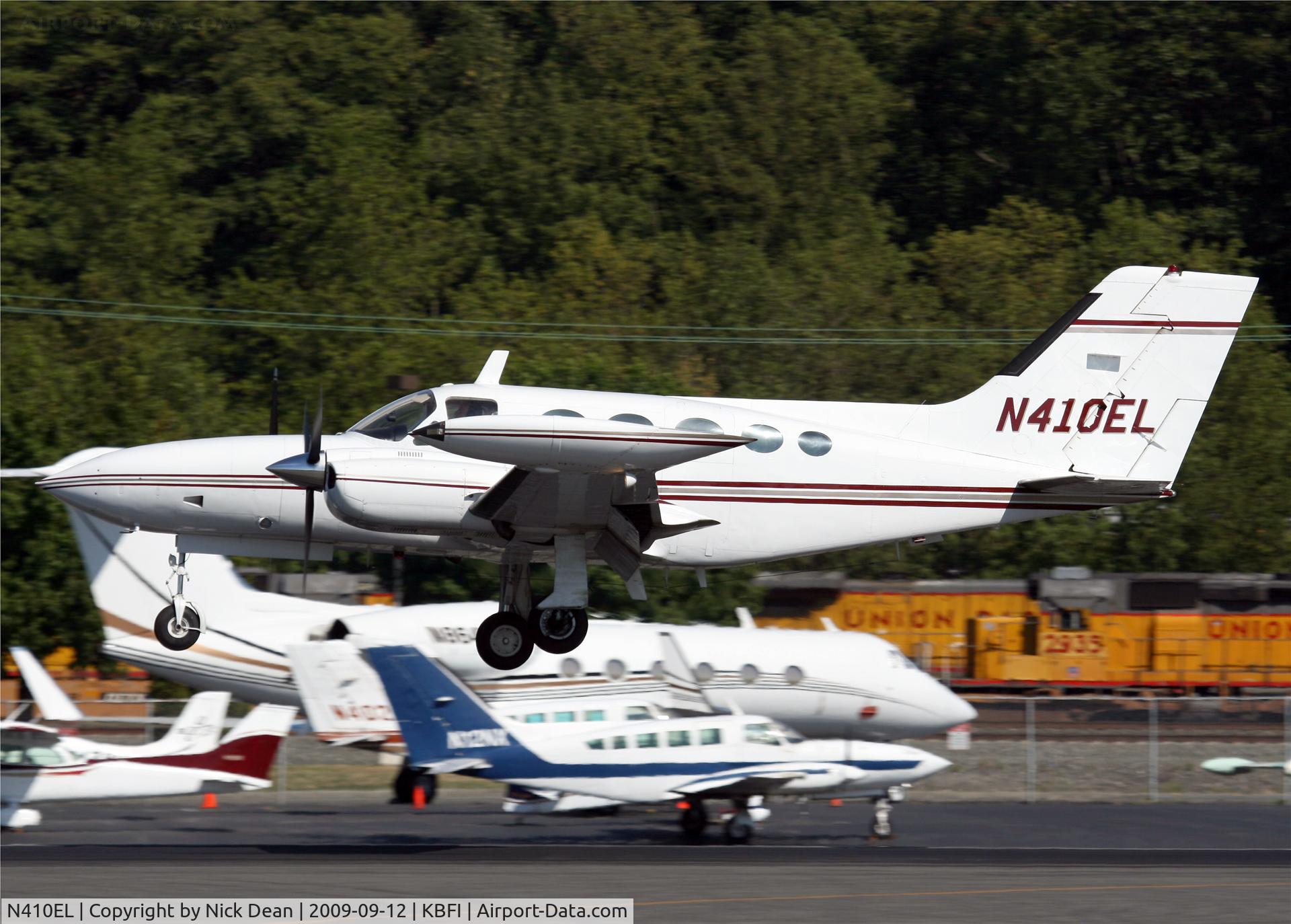 N410EL, 1973 Cessna 421B Golden Eagle C/N 421B0416, KBFI