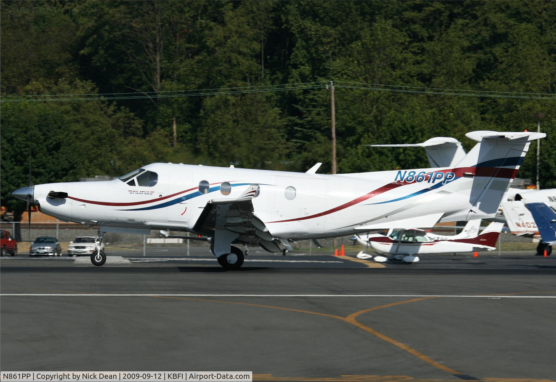 N861PP, 2003 Pilatus PC-12/45 C/N 510, KBFI