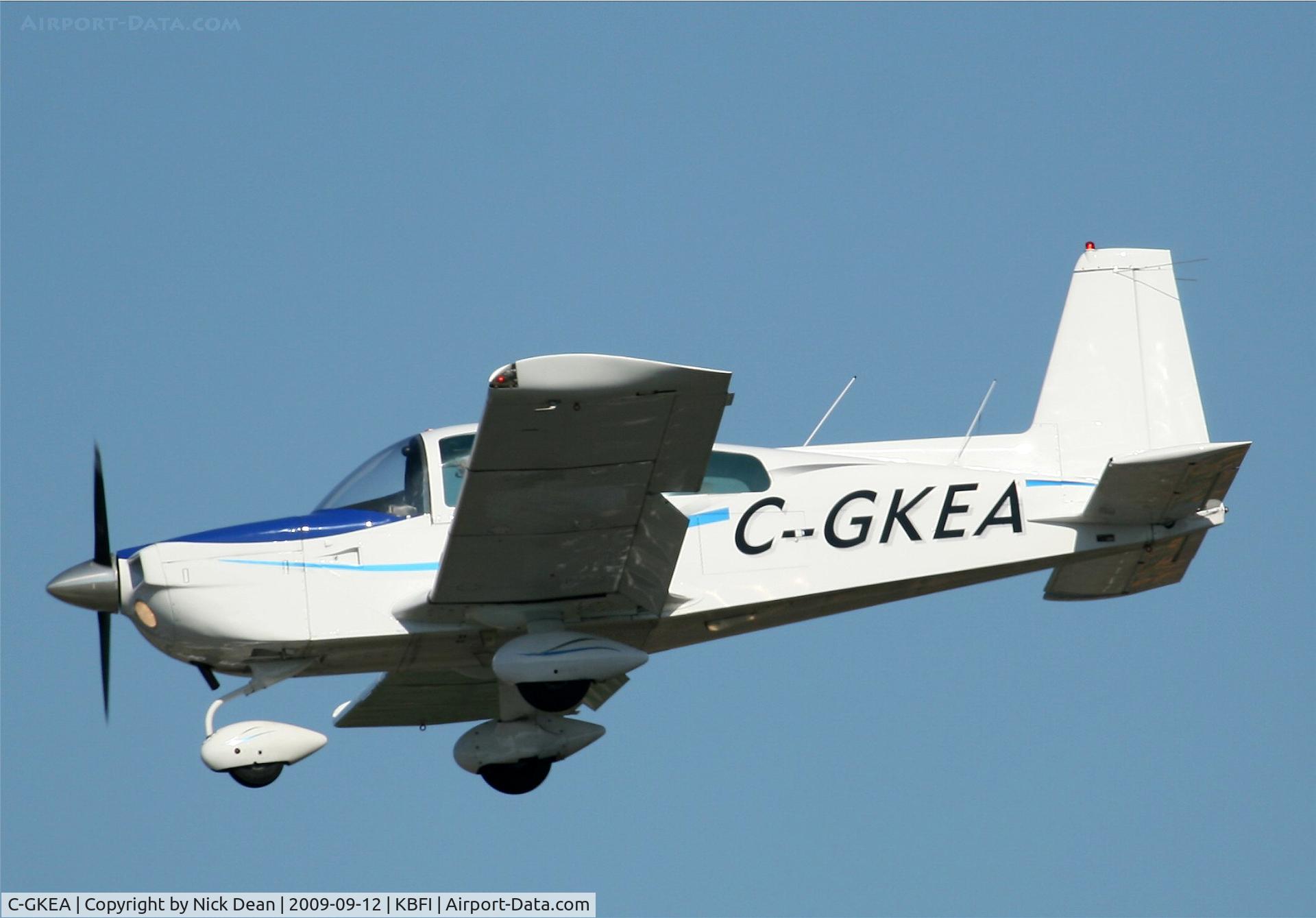 C-GKEA, 1977 American Aviation AA-5B Traveler C/N AA5B-0434, KBFI