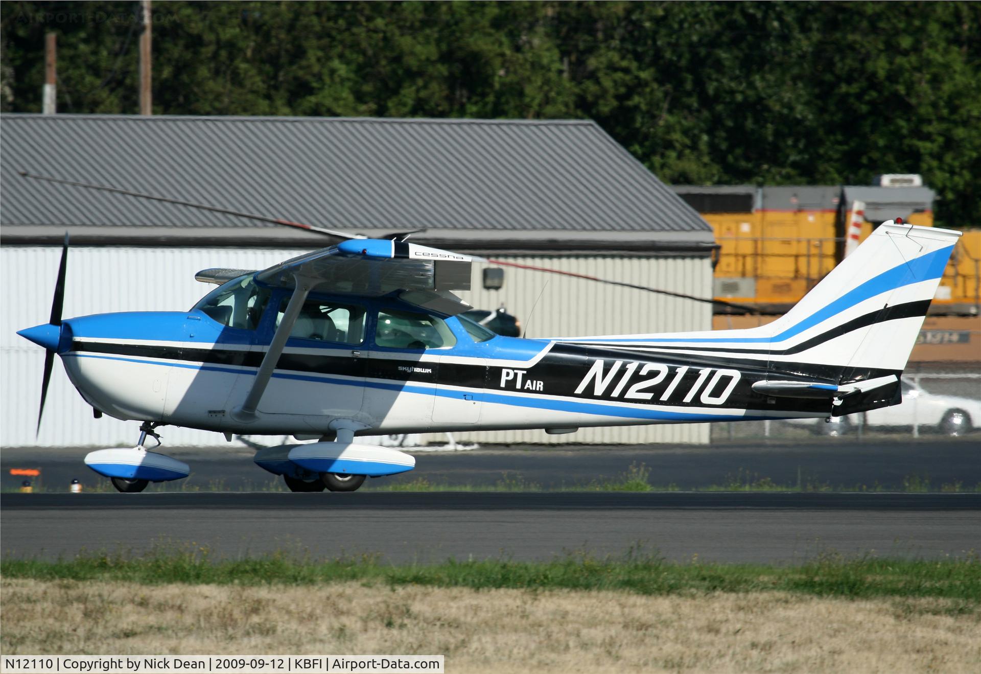 N12110, 1973 Cessna 172M C/N 17261815, KBFI
