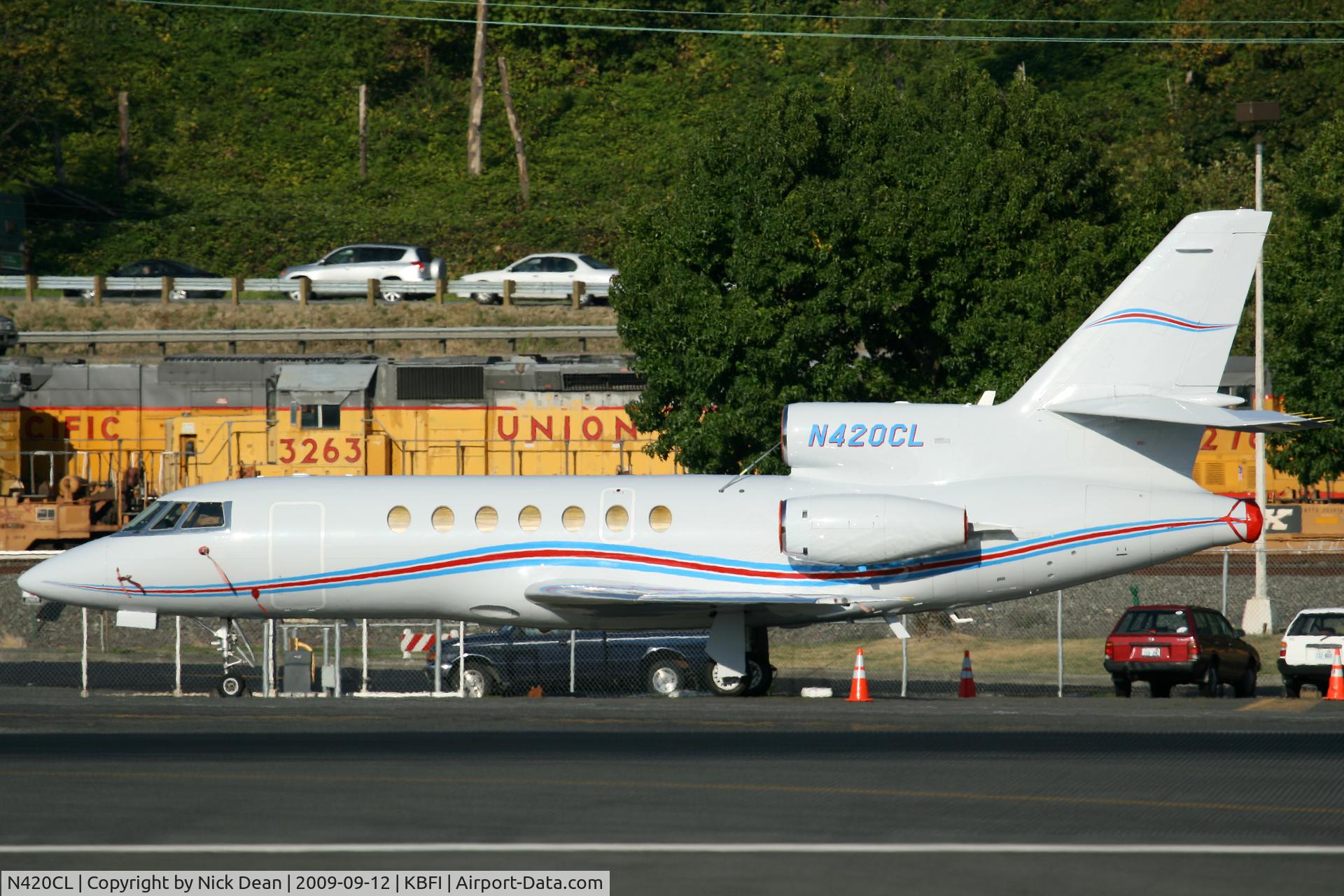 N420CL, 1979 Dassault-Breguet Falcon 50 C/N 10, KBFI