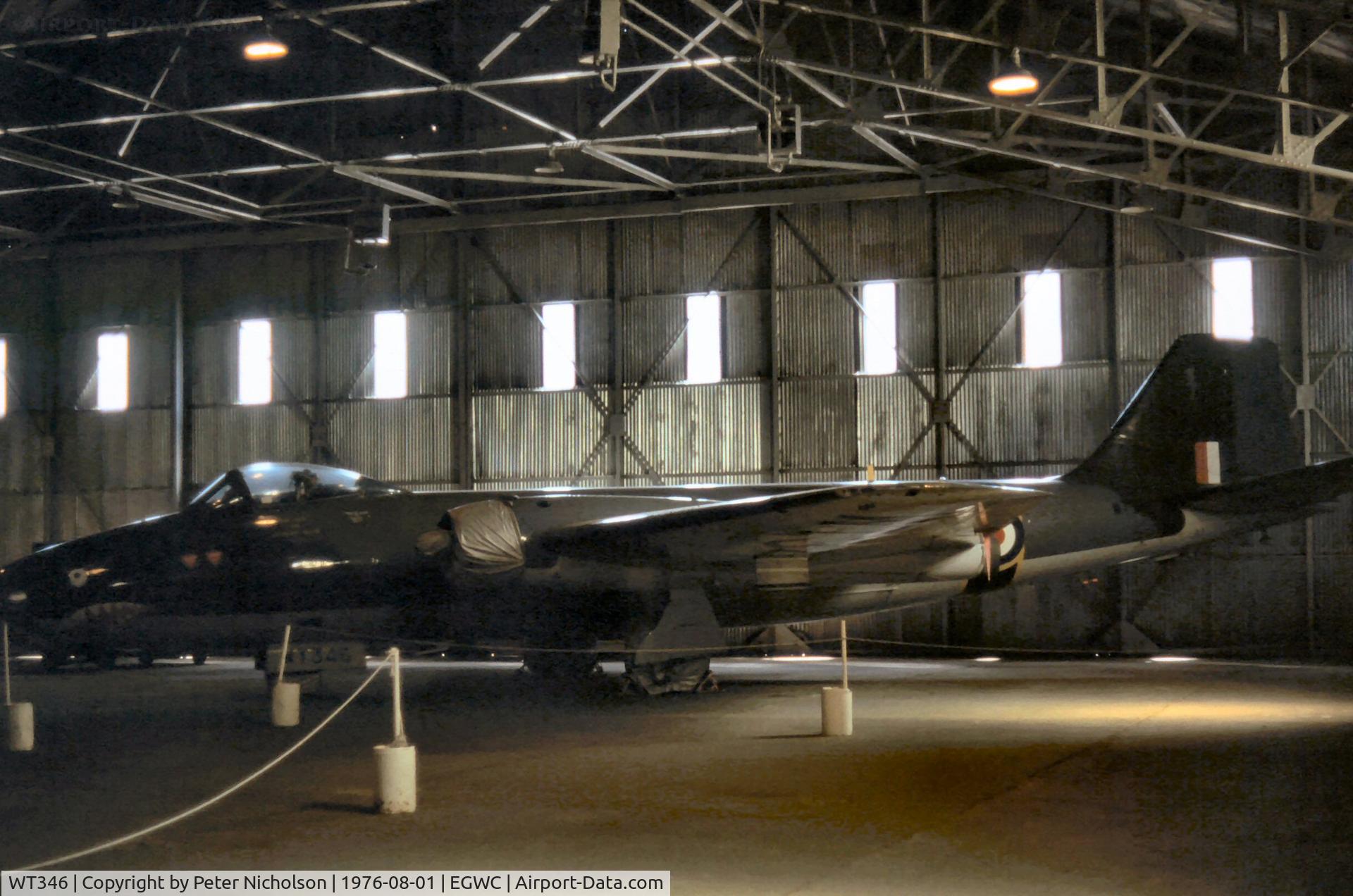 WT346, 1956 English Electric Canberra B(1).8 C/N EEP71506, This Canberra B(I).8 of 16 Squadron was displayed at Cosford in the Summer of 1976, having arrived there in April 1976. It was reported in 1993 to have left for New Zealand.