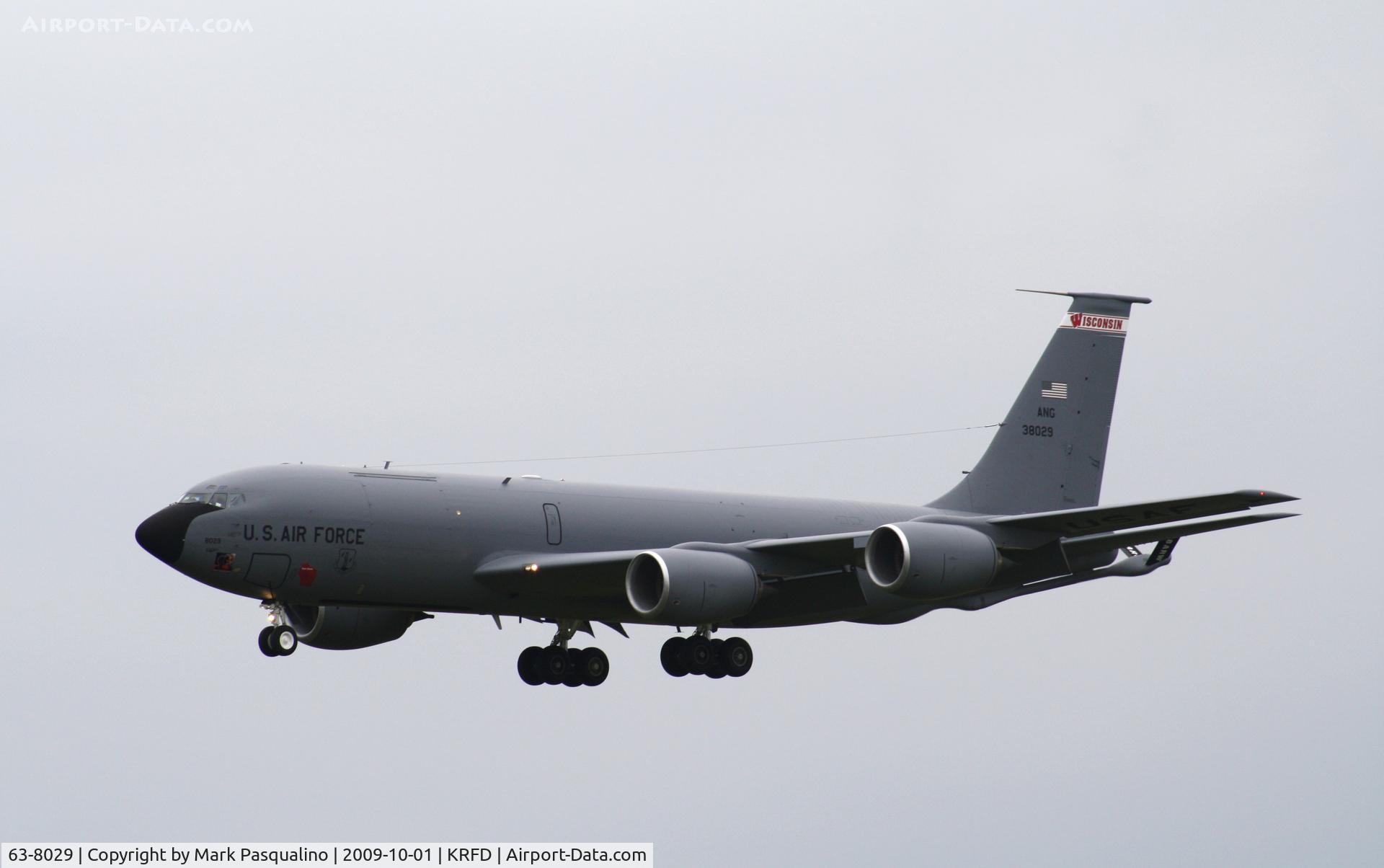 63-8029, 1963 Boeing KC-135R Stratotanker C/N 18646, Boeing KC-135R
