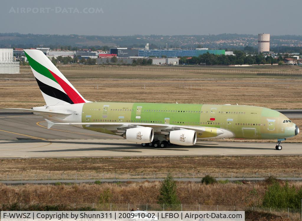F-WWSZ, 2009 Airbus A380-861 C/N 028, C/n 028 - For Emirates as A6-EDJ