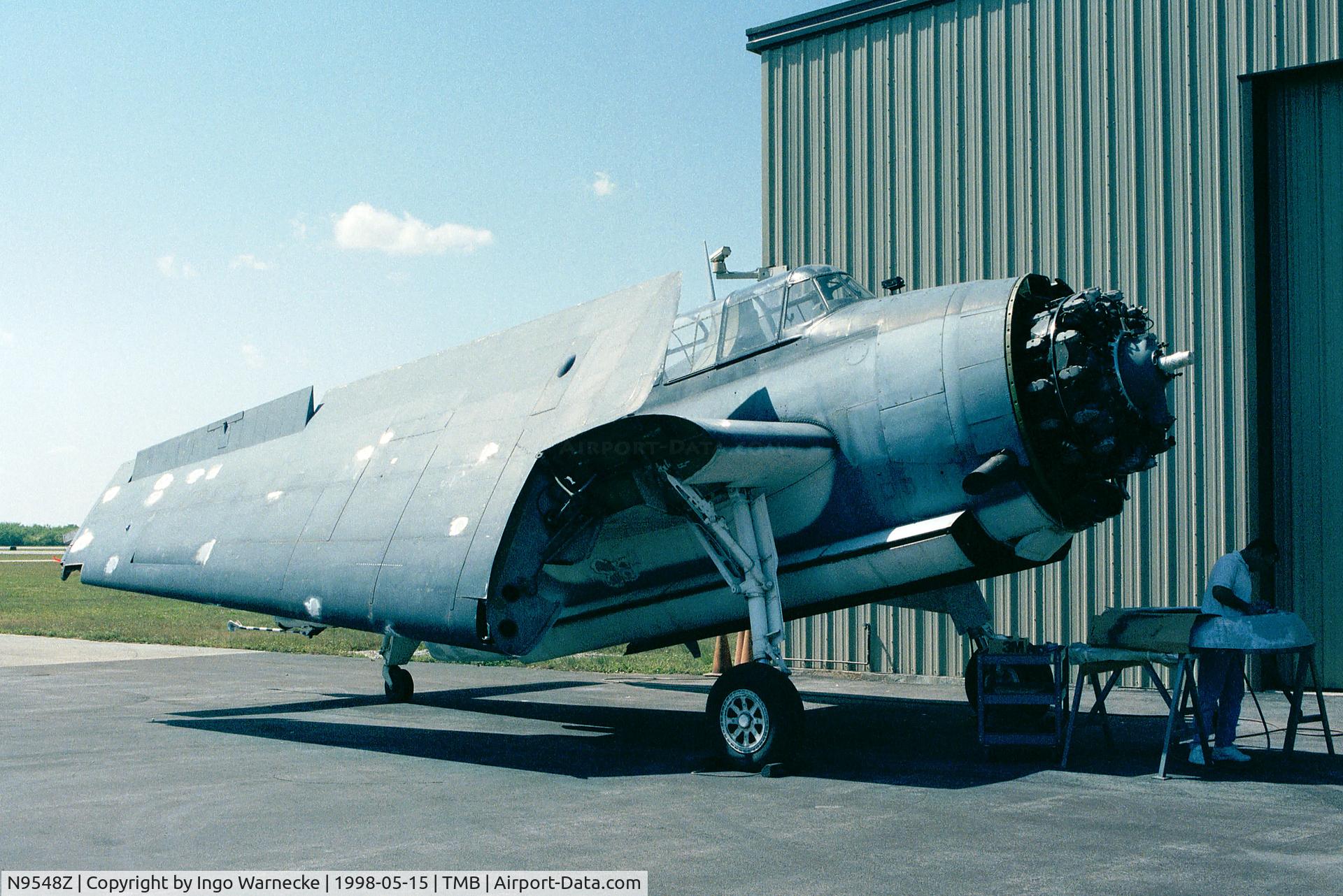 N9548Z, 1939 Grumman TBM-3E Avenger C/N 4503 (Bu91598), Grumman (General Motors) TBM-3E Avenger at Weeks Air Museum, Tamiami airport, Miami FL