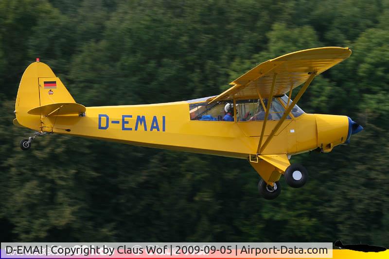 D-EMAI, 1959 Piper PA-18A-135 Super Cub C/N 18-7180, seen at Hahnweide/Germany September 2009