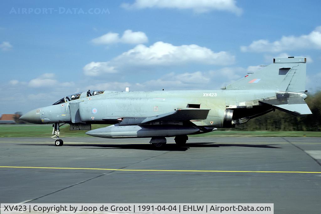 XV423, 1969 McDonnell Douglas Phantom FGR2 C/N 3075/9253, Visit of 74 Sq RAF to Leeuwarden.