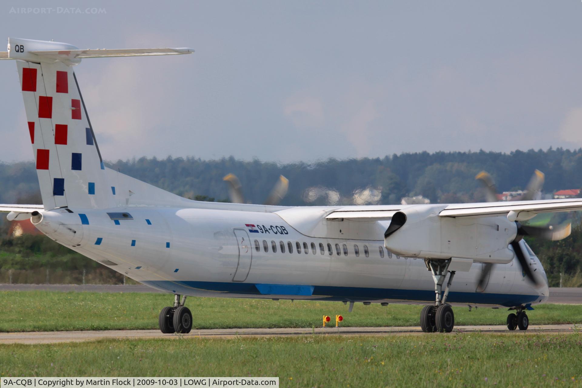 9A-CQB, 2008 De Havilland Canada DHC-8-402Q Dash 8 C/N 4211, .
