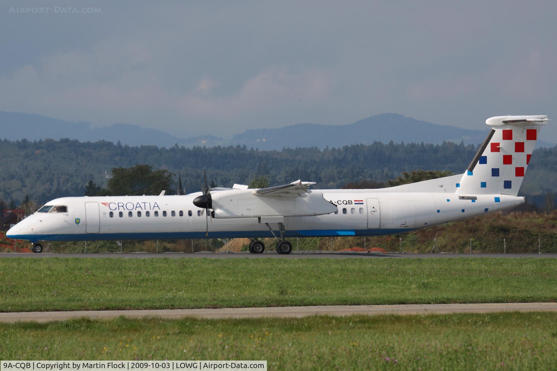 9A-CQB, 2008 De Havilland Canada DHC-8-402Q Dash 8 C/N 4211, .