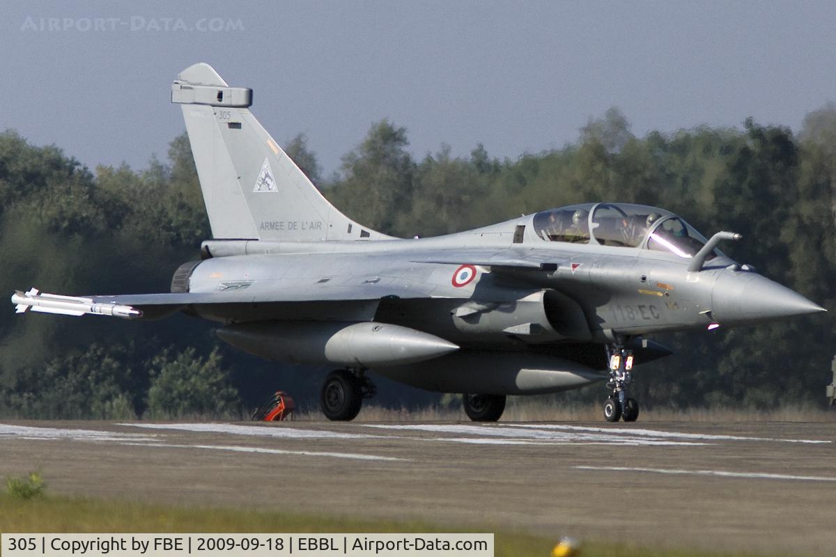 305, Dassault Rafale B C/N 305, French Air Force Rafale