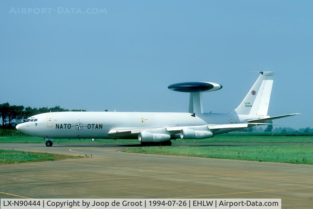 LX-N90444, 1982 Boeing E-3A Sentry C/N 22839, Rare visit of such a large airplane to Leeuwarden.
