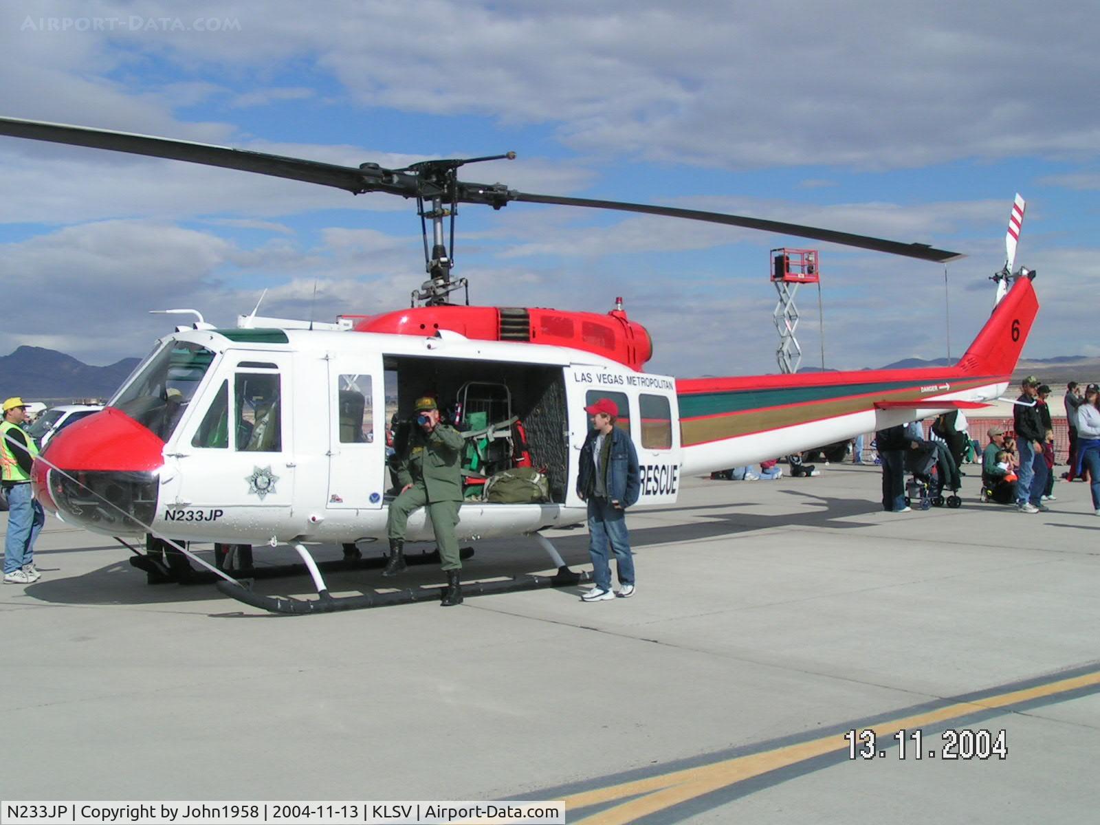 N233JP, Bell HH-1H C/N 17122, Local police chopper