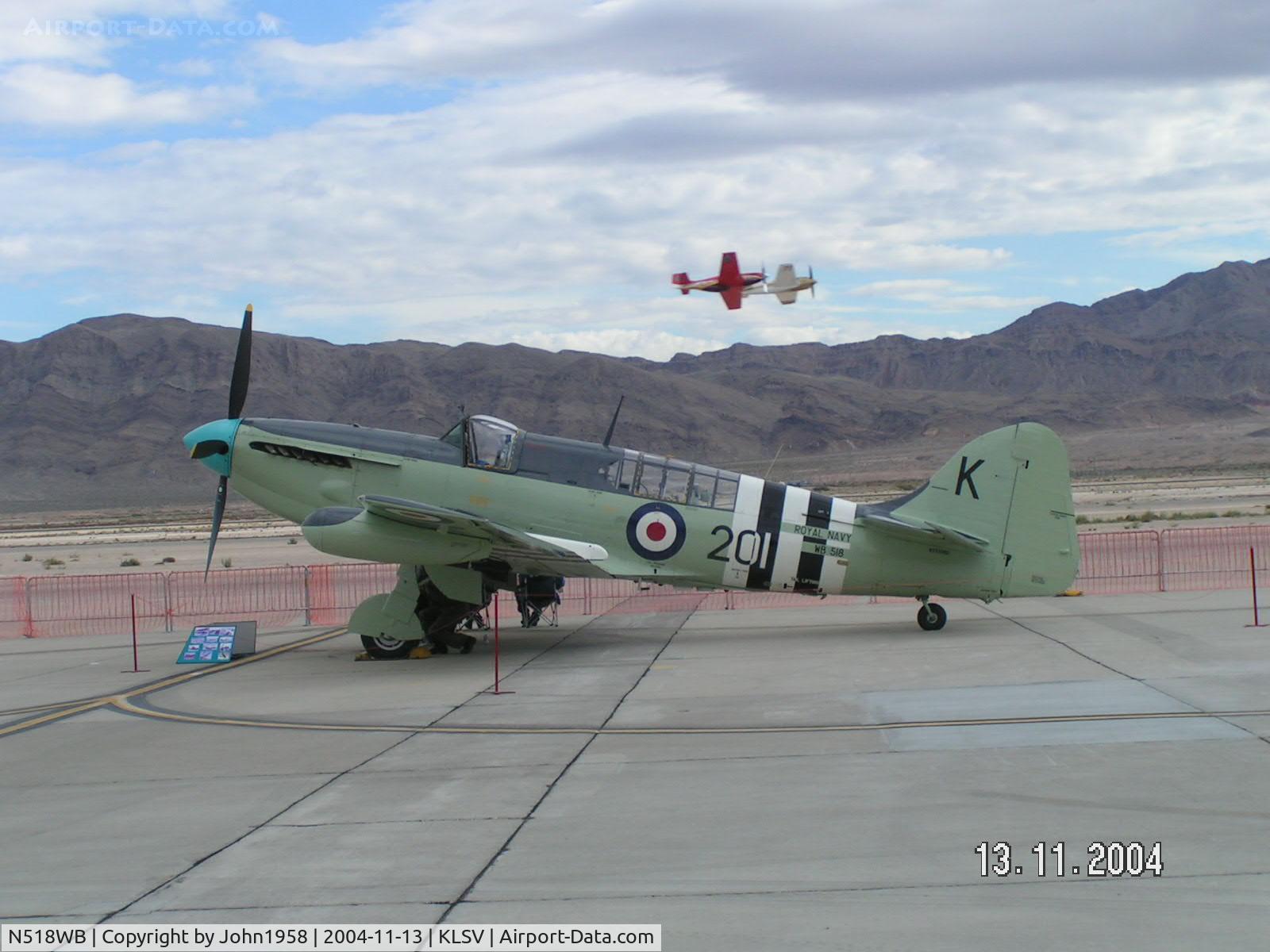 N518WB, 1950 Fairey Firefly AS.6 C/N F.8646, Fairey Firefly