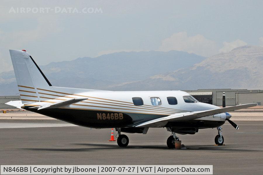 N846BB, 1969 Swearingen SA-26AT Merlin IIB C/N T26-149E, Aircraft an North Las Vegas Airort