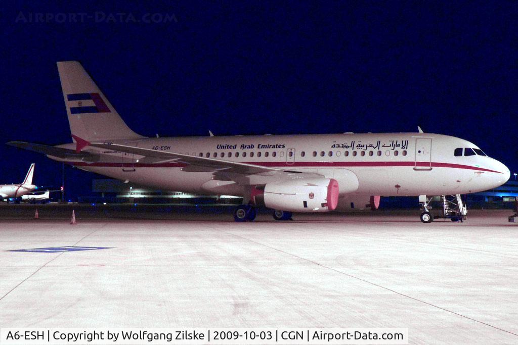 A6-ESH, 2000 Airbus VC-1A (A319-133/CJ) C/N 0910, visitor