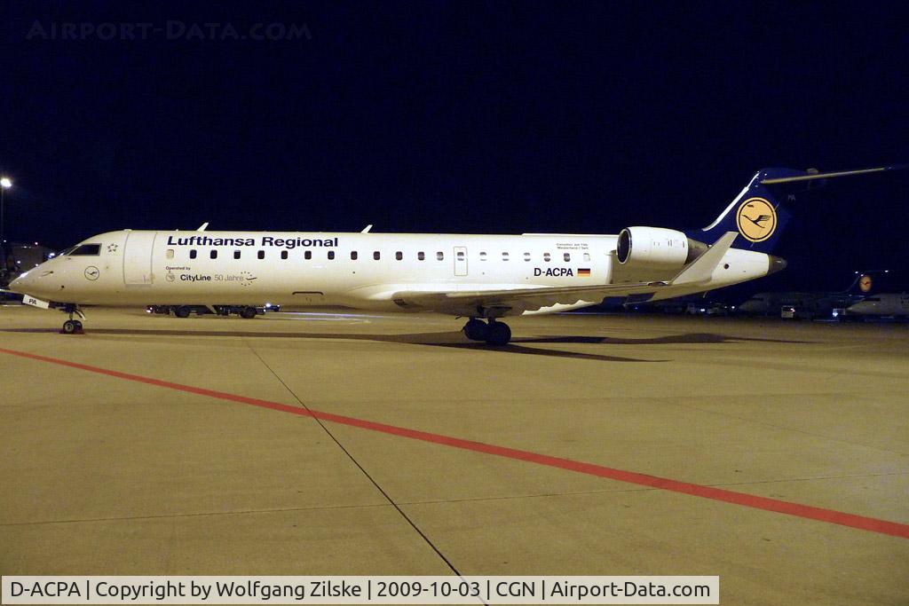 D-ACPA, 2001 Canadair CRJ-701ER (CL-600-2C10) Regional Jet C/N 10012, visitor