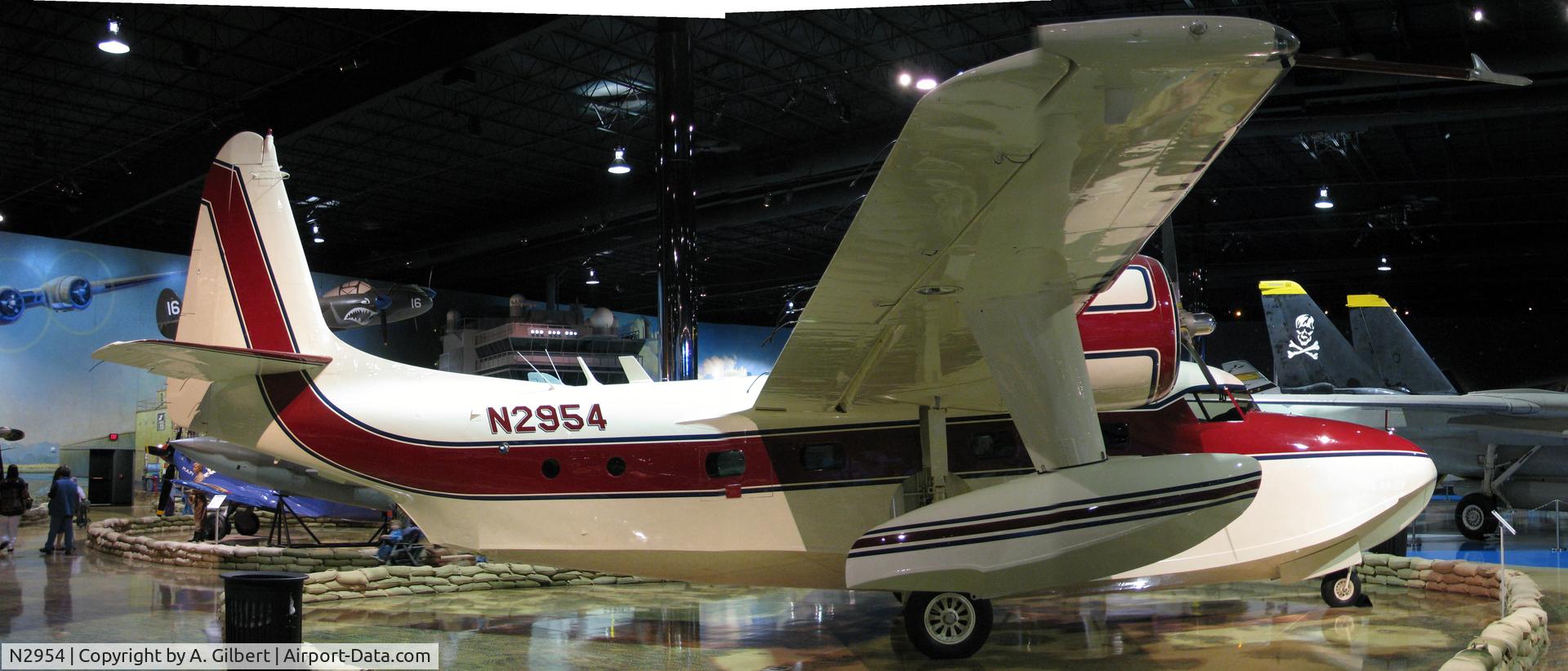 N2954, 1947 Grumman G-73 Mallard C/N J-14, On display at Air Zoo