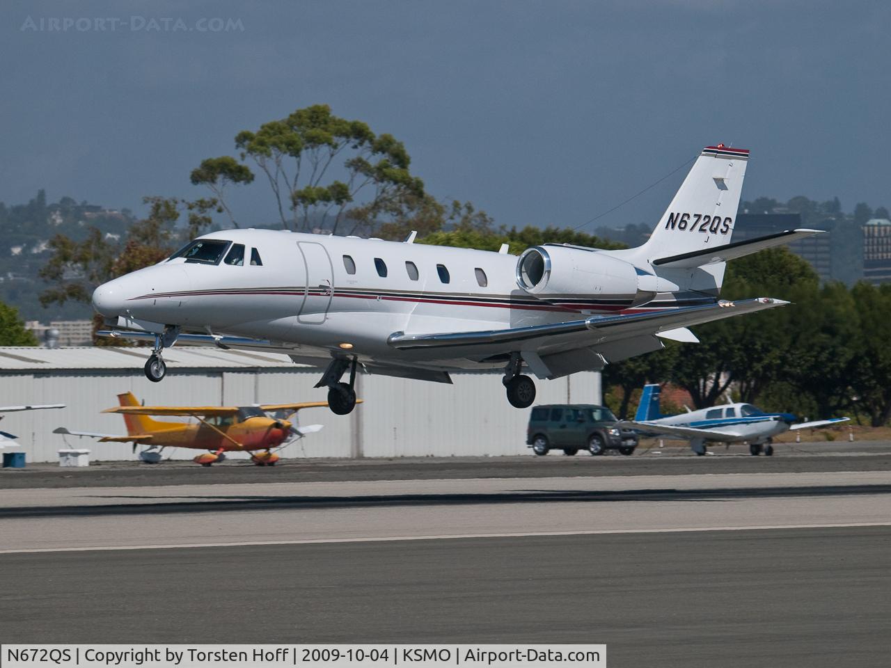 N672QS, 2006 Cessna 560XL C/N 560-5663, N672QS arriving on RWY 21