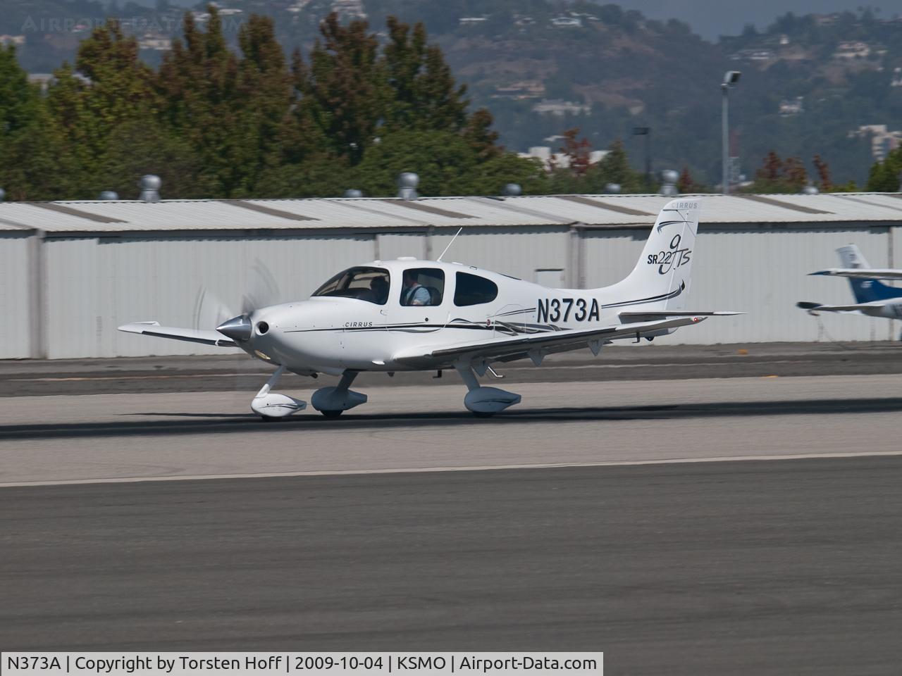 N373A, 2006 Cirrus SR22 GTS C/N 2196, N373A departing from RWY 21