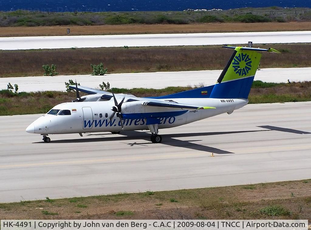 HK-4491, 1997 De Havilland Canada DHC-8-201 Dash 8 C/N 478, Aires DHC 8-Q201 ( 478) @ CUR