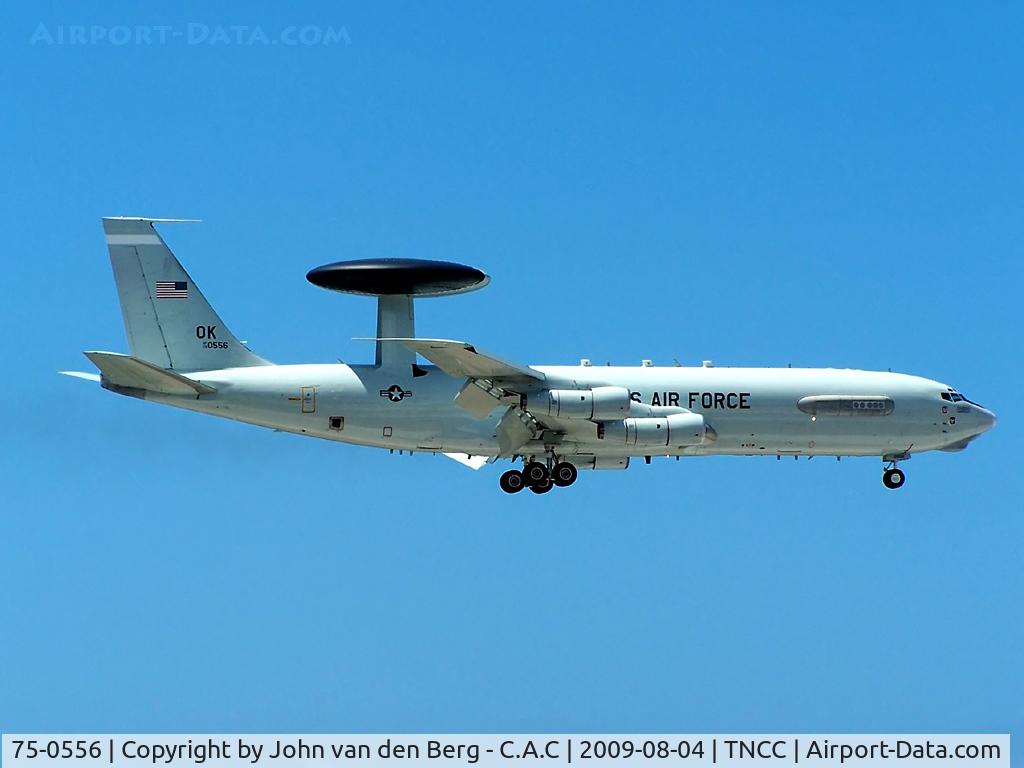 75-0556, 1975 Boeing E-3B Sentry C/N 21047, USAF