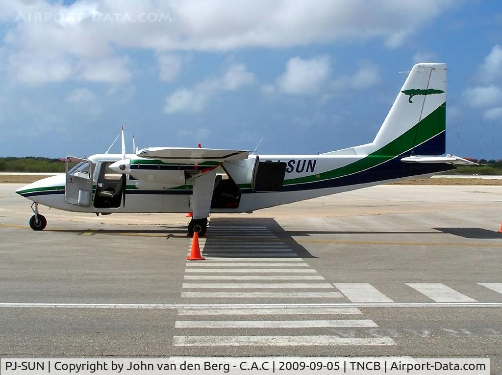 PJ-SUN, 1973 Britten-Norman BN-2A-8 Islander C/N 377, Divi Divi Air