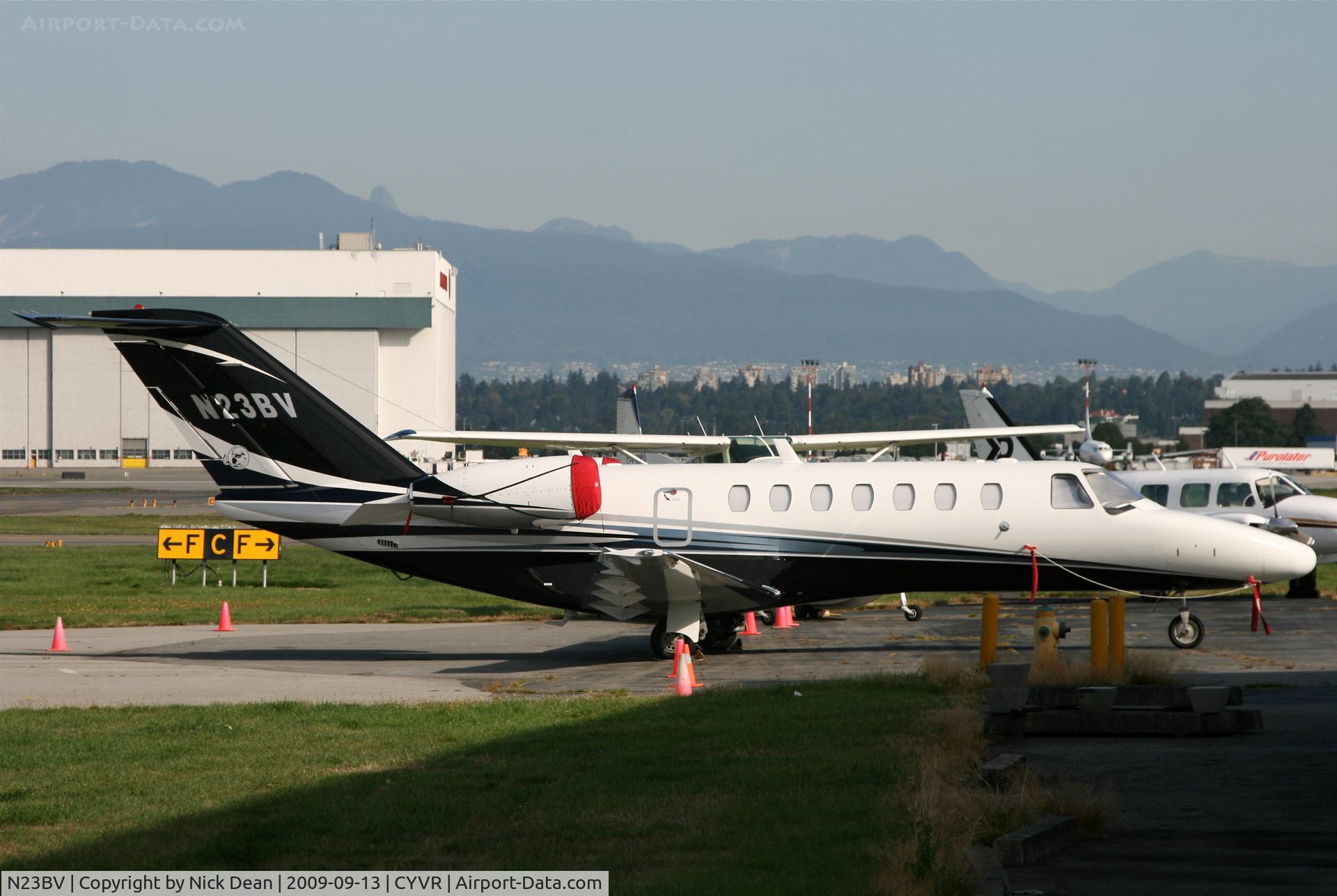 N23BV, 2008 Cessna 525B CitationJet CJ3 C/N 525B0260, CYVR