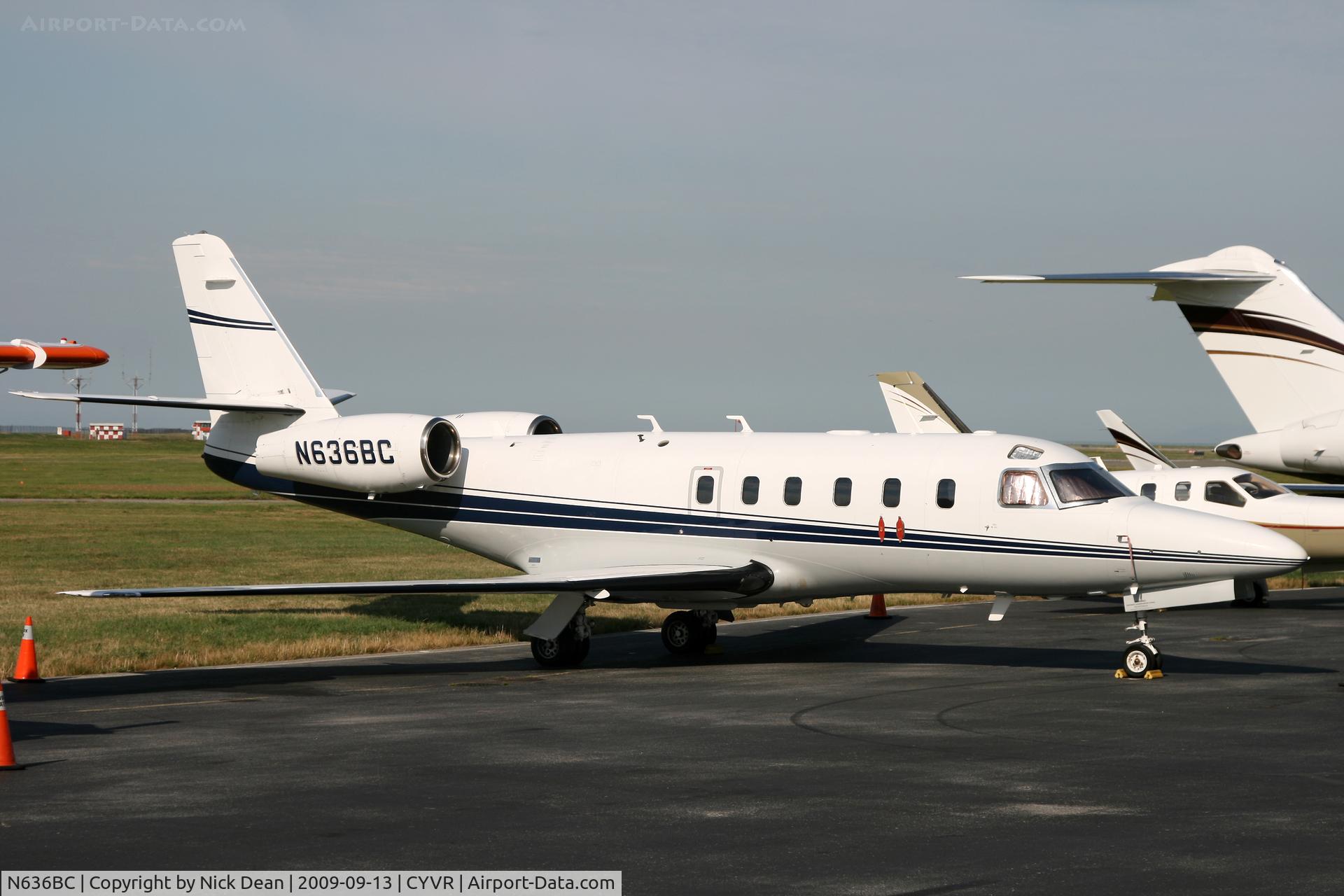 N636BC, Israel Aircraft Industries IAI-1125 Westwind Astra C/N 039, CYVR