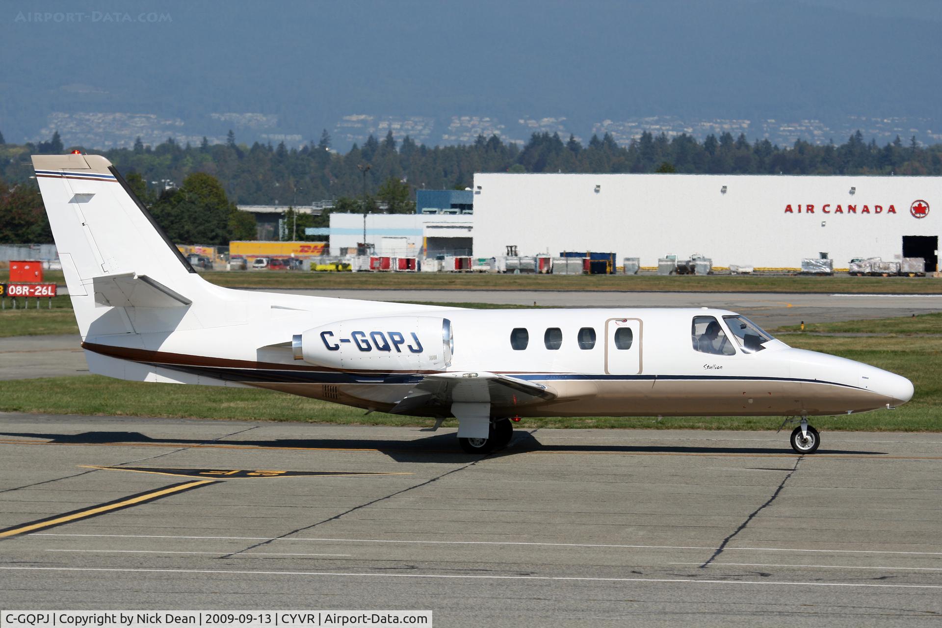 C-GQPJ, 1975 Cessna 501 Citation I/SP C/N 501-0643, CYVR