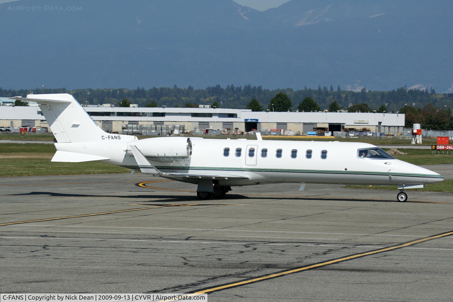 C-FANS, 2006 Learjet 45 C/N 303, CYVR