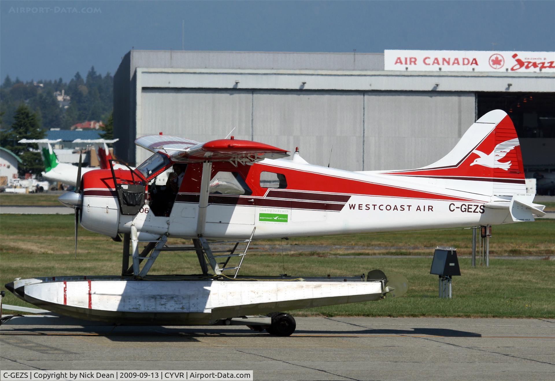 C-GEZS, 1958 De Havilland Canada DHC-2 Beaver Mk.1 C/N 1277, CYVR