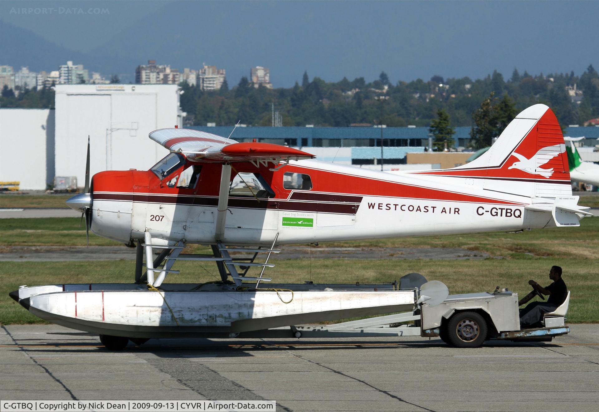 C-GTBQ, 1959 De Havilland Canada U-6A Beaver C/N 1316, CYVR
