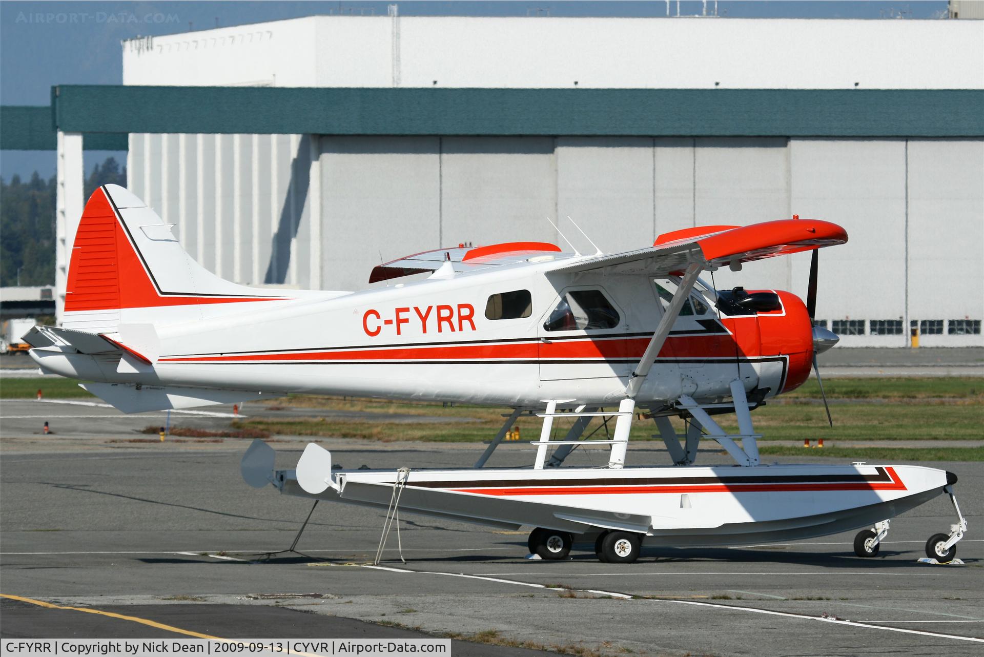 C-FYRR, 1957 De Havilland Canada DHC-2 MK. I C/N 1178, CYVR