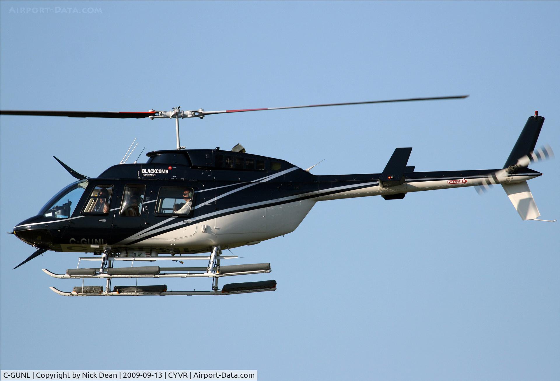 C-GUNL, 1990 Bell 206L-3 LongRanger III C/N 51420, CYVR