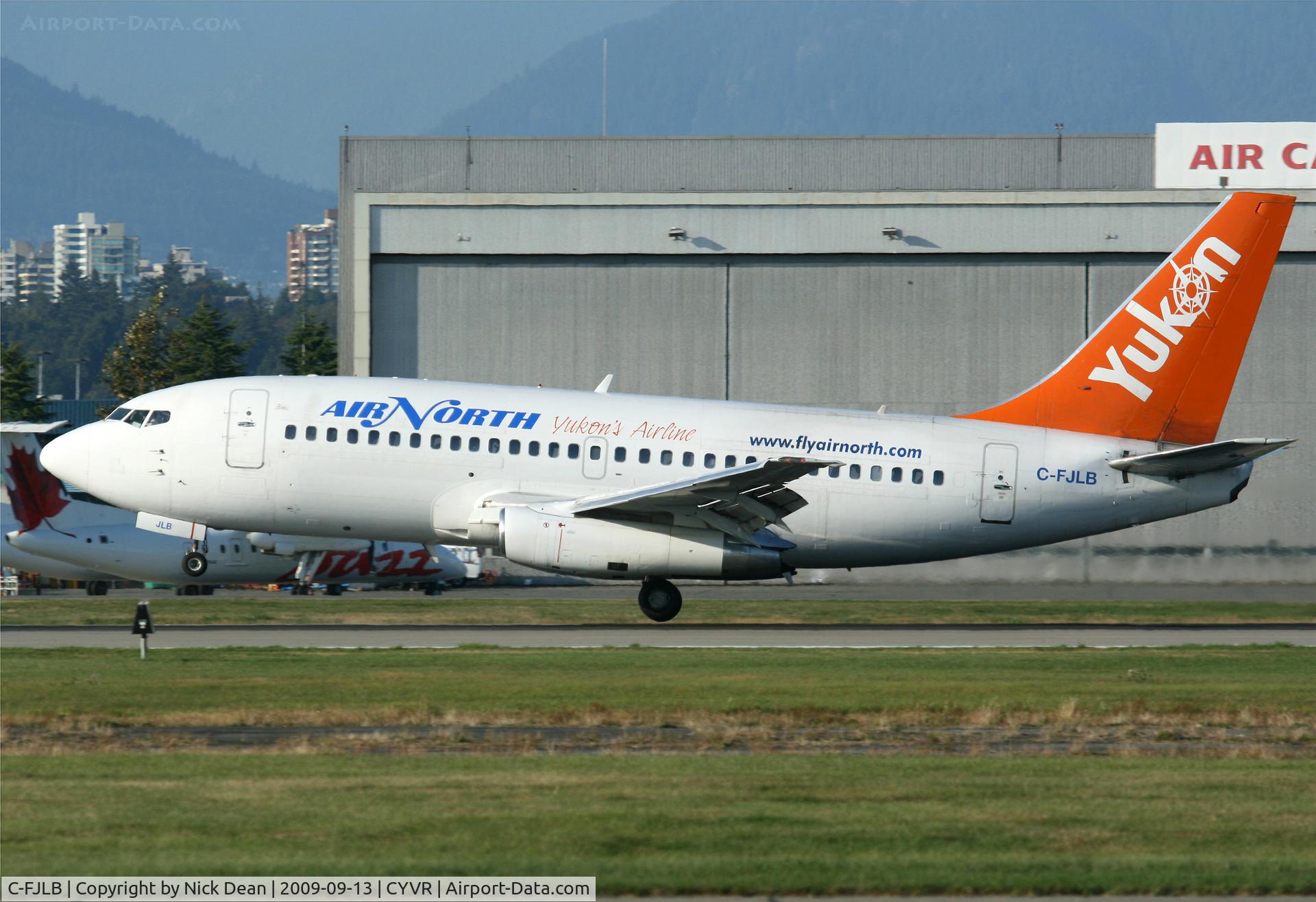 C-FJLB, 1980 Boeing 737-201 C/N 22273, CYVR