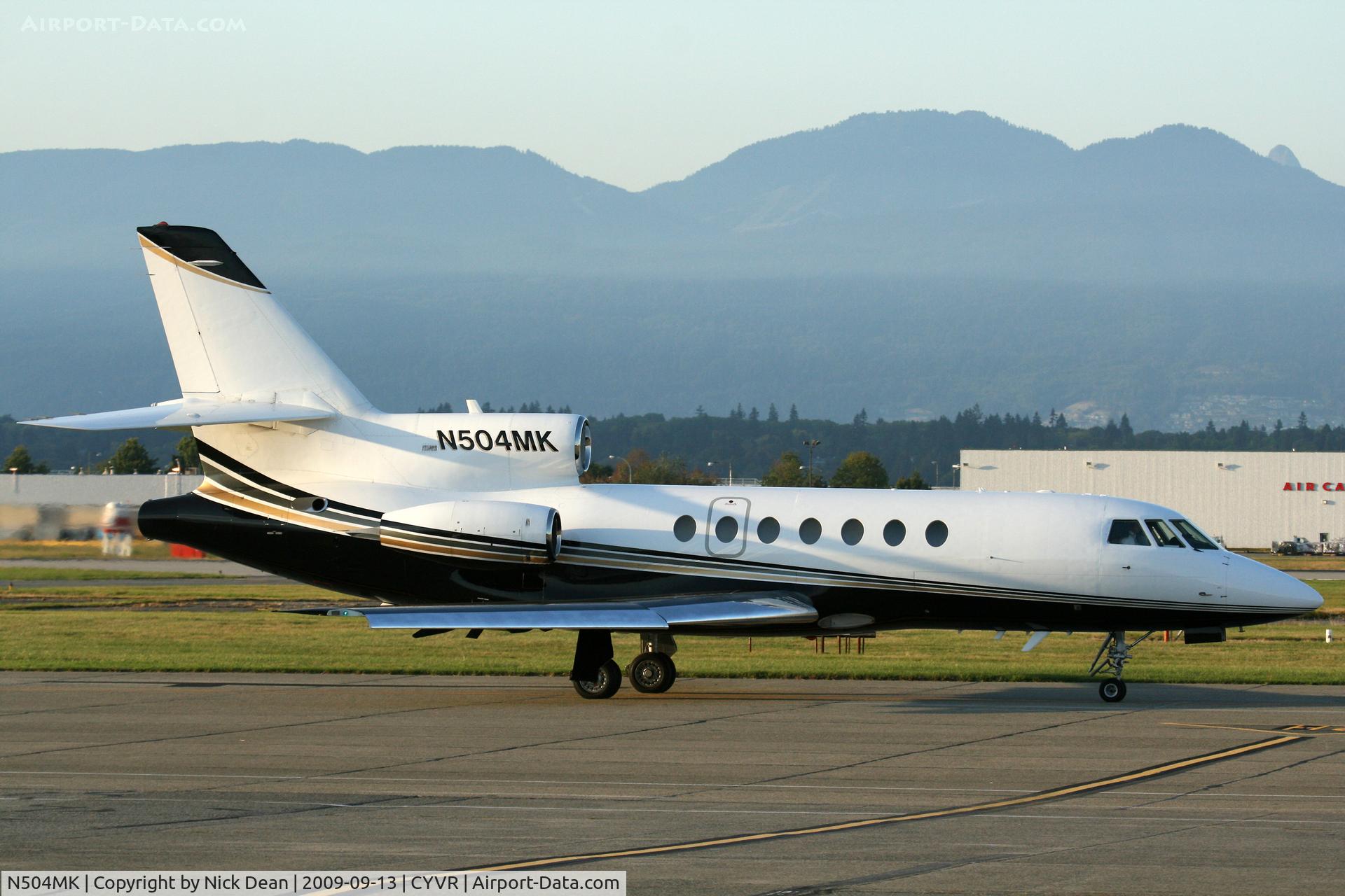 N504MK, 1990 Dassault Falcon 50 C/N 205, CTVR
