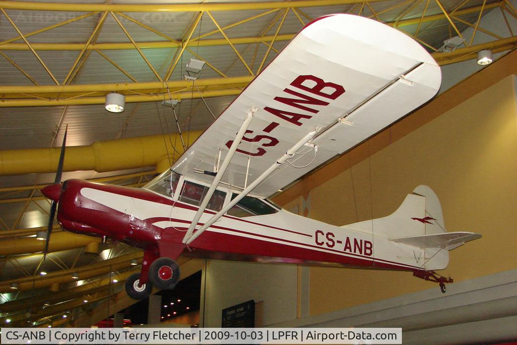 CS-ANB, Auster D-5/160 C/N OGMA-101, Beagle /Auster D.5/160 hangs in the Terminal Arrivals Hall at Faro Airport