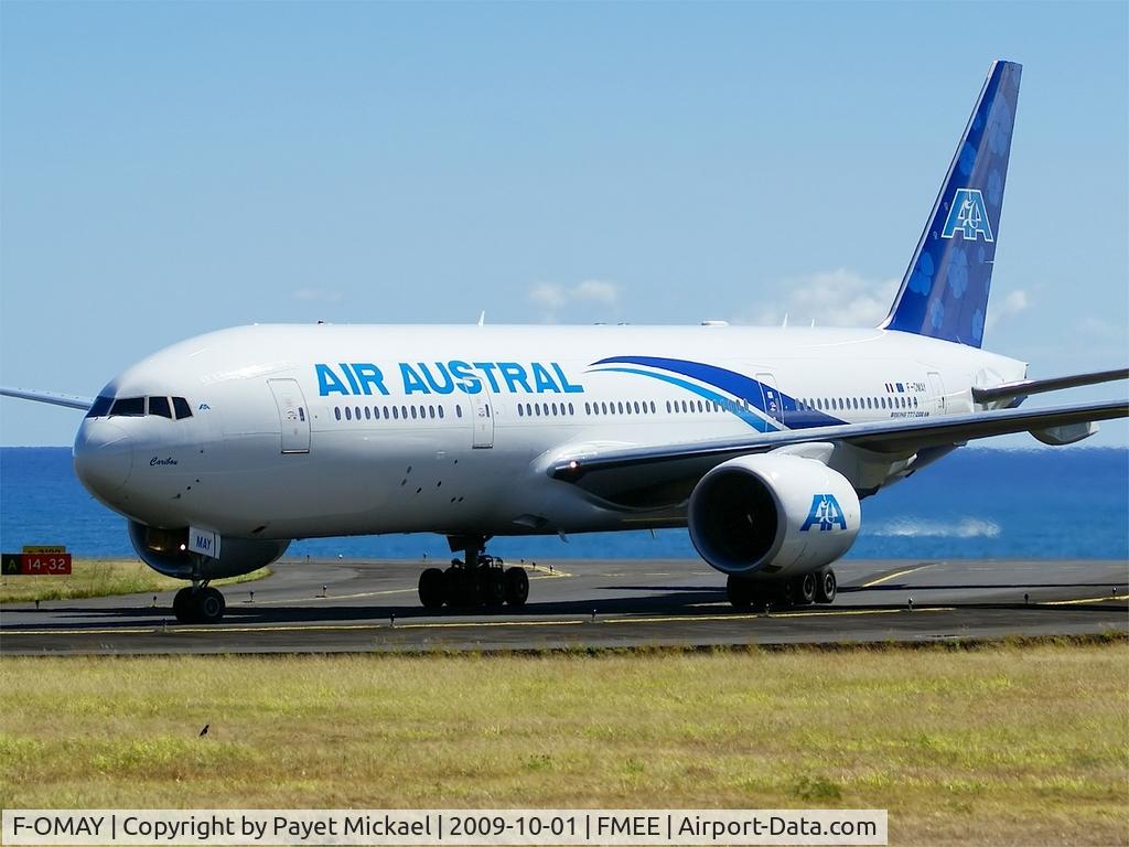 F-OMAY, 2005 Boeing 777-2Q8/ER C/N 29402, On taxi alpha