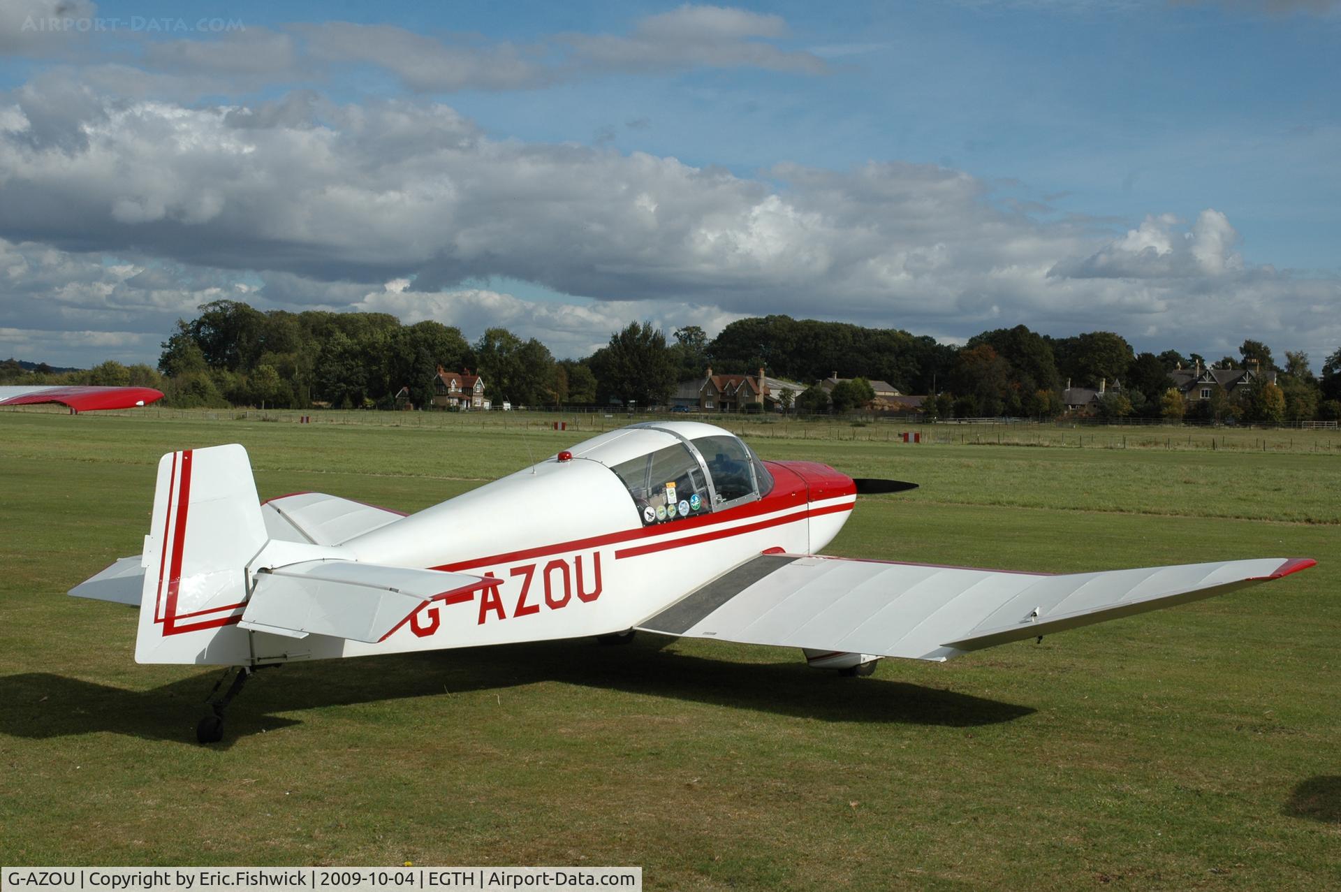 G-AZOU, 1962 SAN Jodel DR-1050 Ambassadeur C/N 354, G-AZOU at Shuttleworth Autumn Air Display Oct. 09