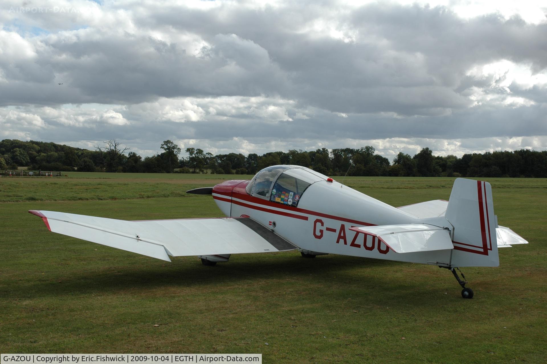G-AZOU, 1962 SAN Jodel DR-1050 Ambassadeur C/N 354, G-AZOU at Shuttleworth Autumn Air Display Oct. 09