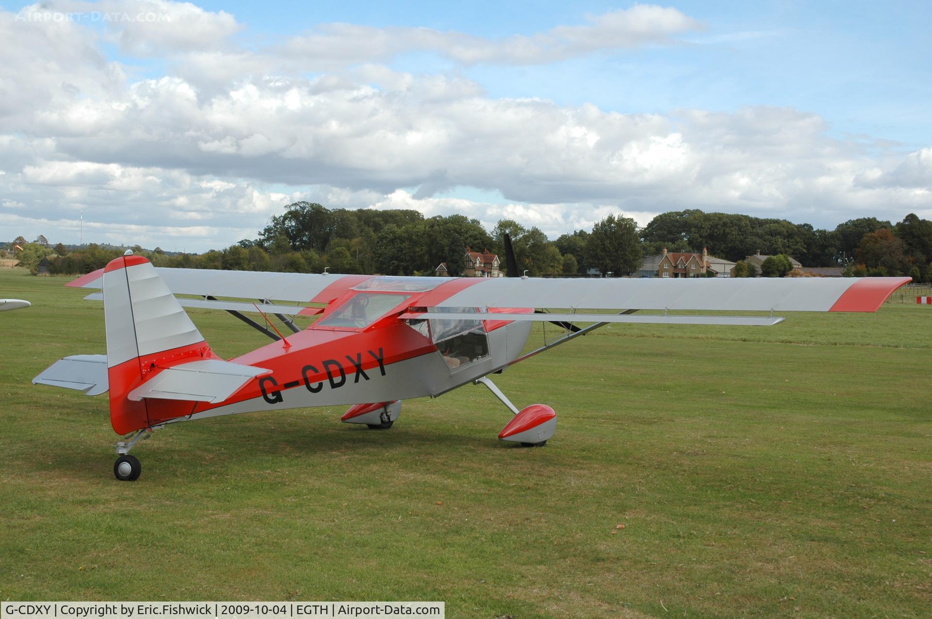 G-CDXY, 2007 Skystar Kitfox Series 7 C/N PFA 172D-14112, 2. G-CDXY at Shuttleworth Autumn Air Display Oct. 09