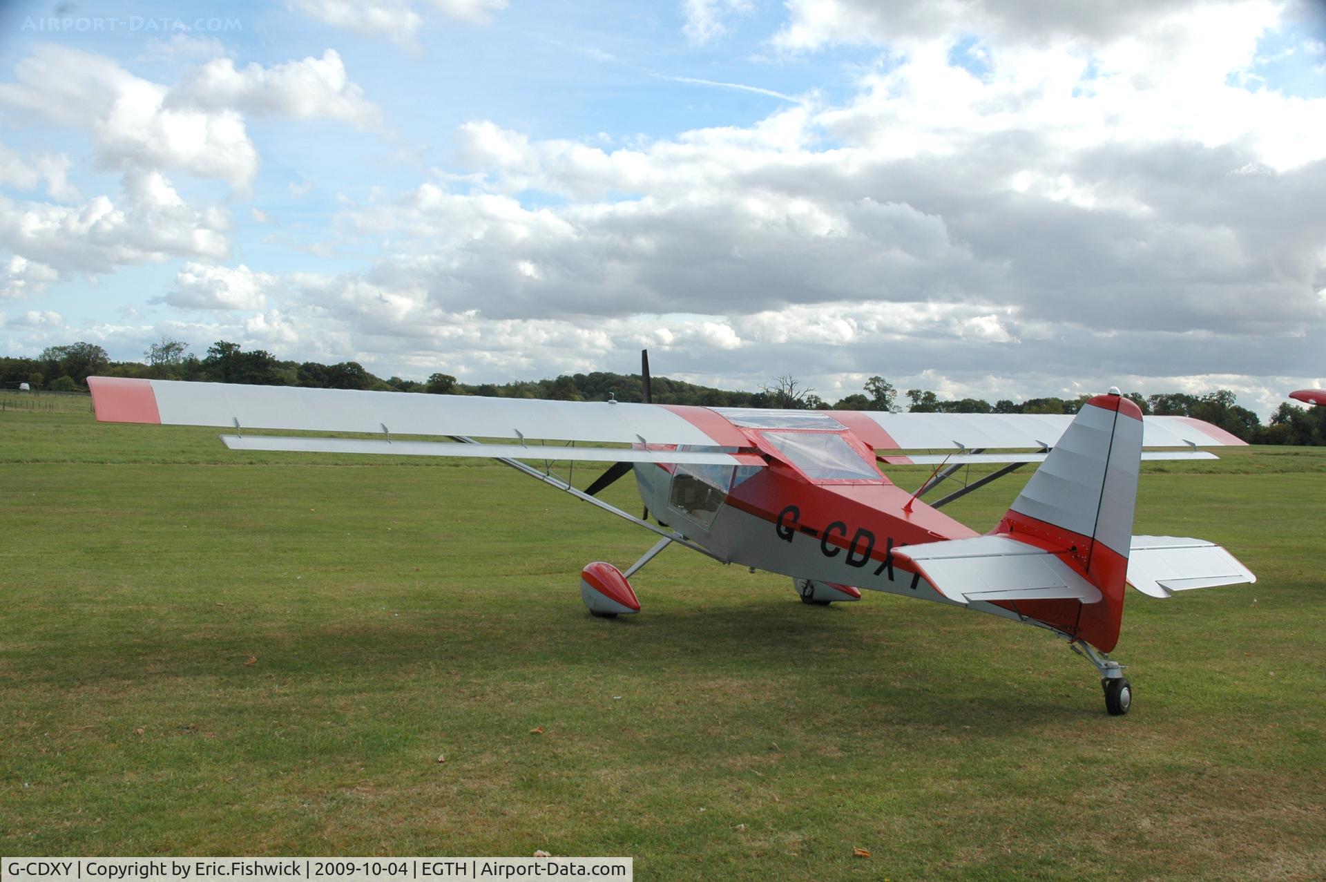 G-CDXY, 2007 Skystar Kitfox Series 7 C/N PFA 172D-14112, 1. G-CDXY at Shuttleworth Autumn Air Display Oct. 09