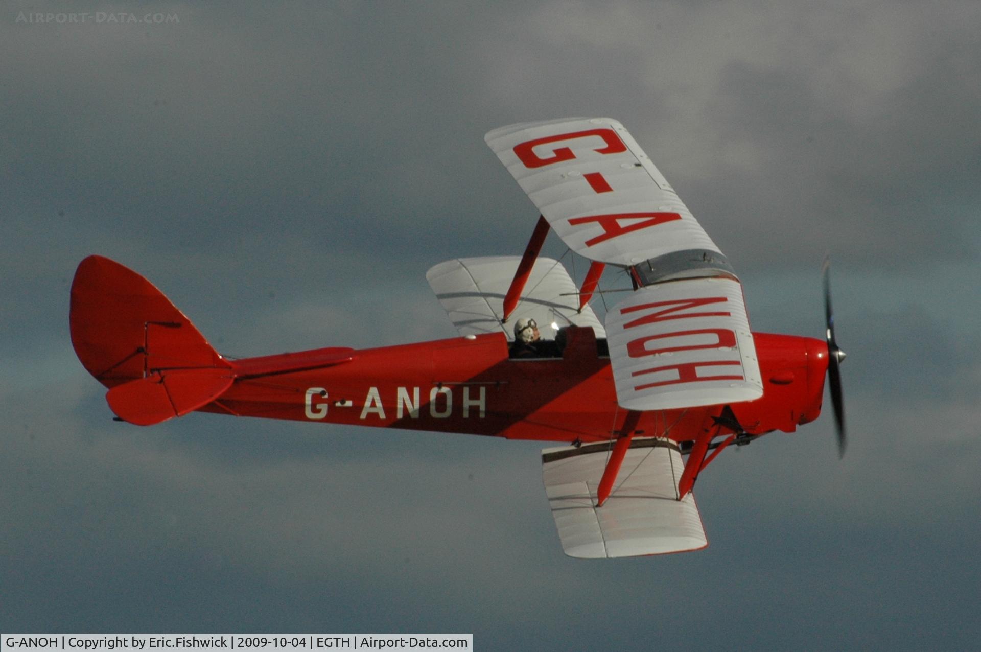 G-ANOH, 1942 De Havilland DH-82A Tiger Moth II C/N 86040, G-ANOH at Shuttleworth Autumn Air Display Oct. 09