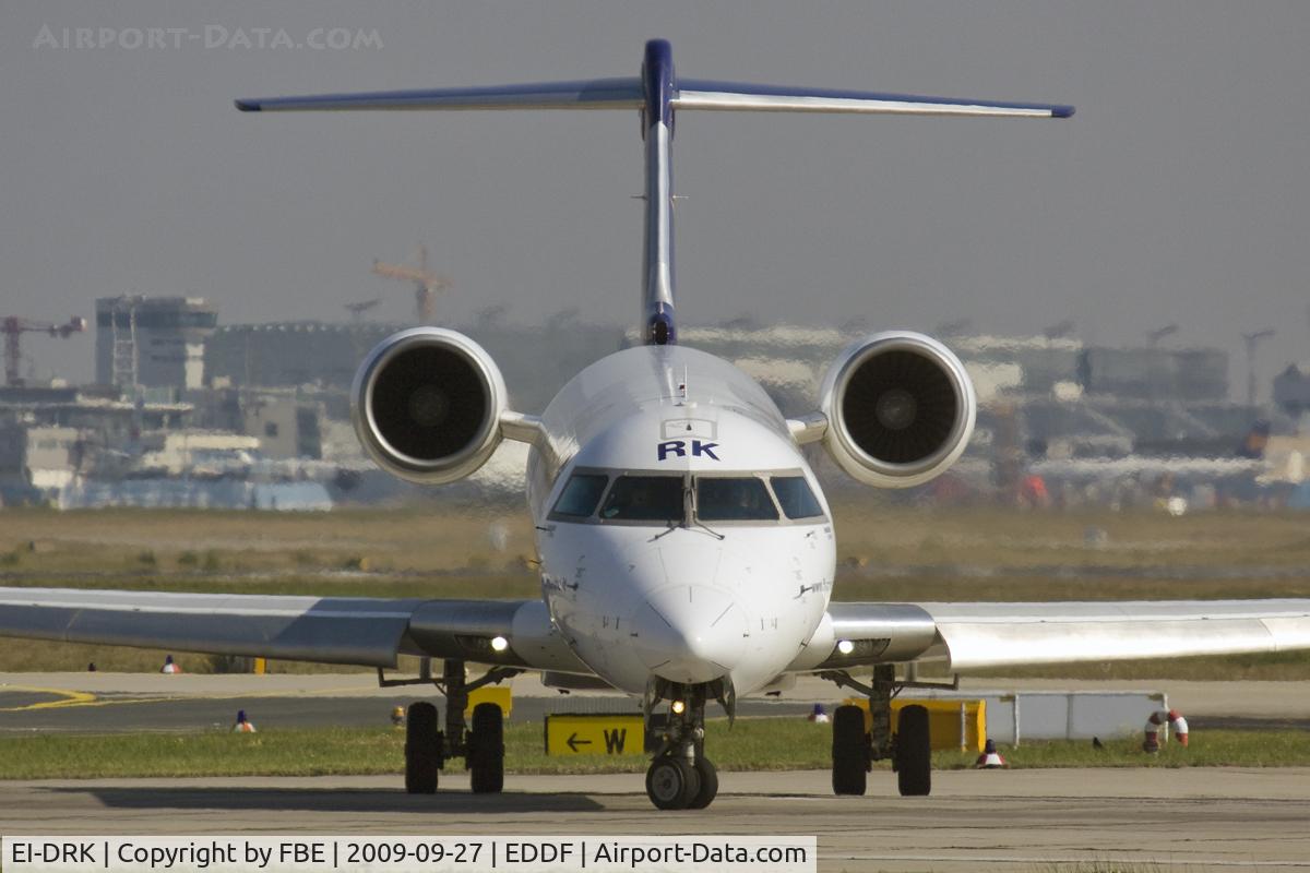 EI-DRK, 2006 Bombardier CRJ-900 (CL-600-2D24) C/N 15075, lining up RW18W